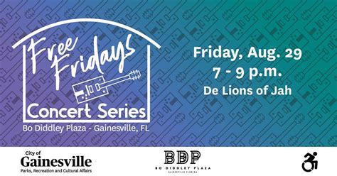 Free Fridays - De Lions of Jah, 111 E University Ave, Gainesville, FL ...