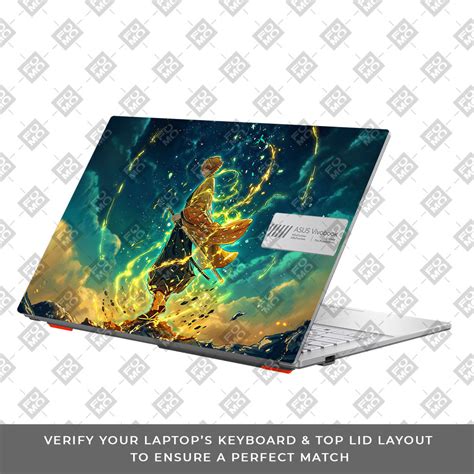 Zenitsu Thunder God Asus Vivobook Go 15 E1504G Laptop Skin
