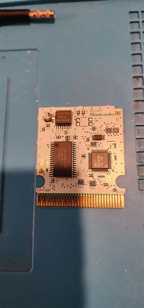 Fixed this broken Kirby Tilt n Tumble after reflowing the ROM and MBC-7 ...