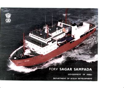 Fishery and Oceanographic Research Vessel Sagar Sampada - CMFRI Digital ...