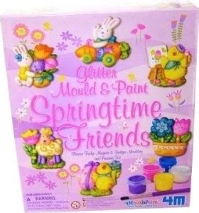 4M Mould and Paint-Springtime Friends - Mould and Paint-Springtime ...