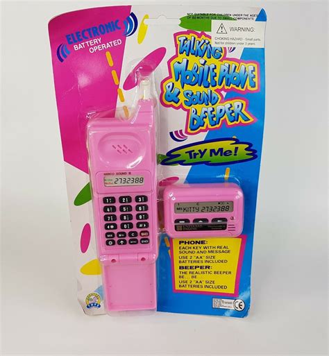 Clueless. Cher Horowitz, Pink Toy Battery Operated Flip Cell mobile ...