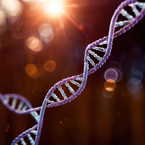 Dna genetic human strands biology microscopic structure | Premium AI ...