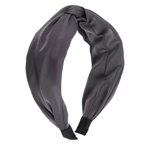 Satin Twist Headband Hairband for Women 1.97 Inch Wide