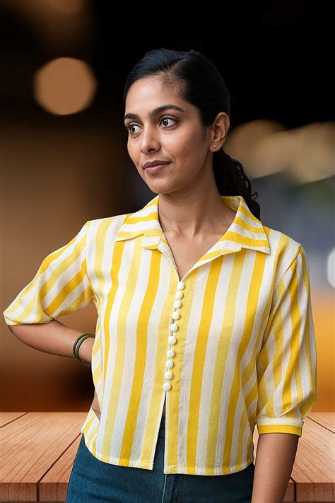 YELLOW SHIRT – Personage Boutique