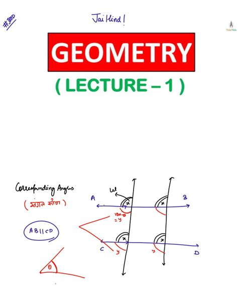 Class 1 - Questions & Answer - Jai Hind ! A Verbel Maths GEOMETRY ...