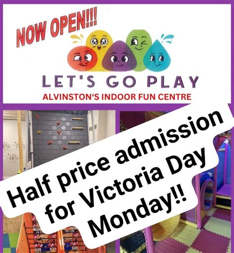 1/2 Price Admission for Drop-In Play, 3232 River St., Brooke-Alvinston ...