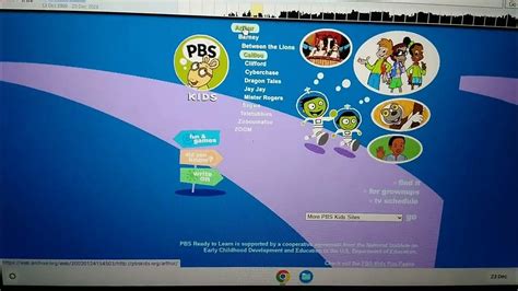Image result for PBSKids WayBackMachine 2000s