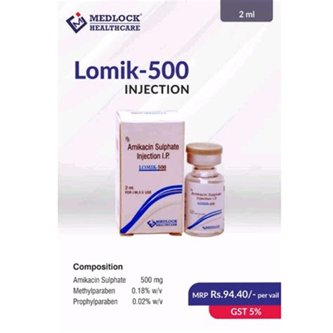 LOMIK-500 Injection MEDLOCK HEALTHCARE