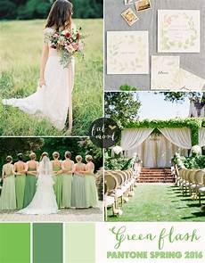 Green Wedding Theme Ideas by Green Flash Wedding Theme Pantone 2016 Green Wedding Theme Ideas