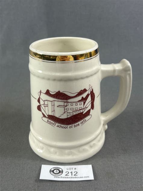 Vintage Medicine Hat Hycroft Pottery Tankard