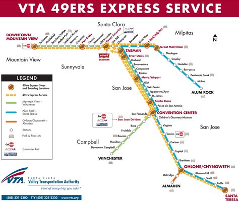 Vta Light Rail Schedule To Levi S Stadium | Americanwarmoms.org