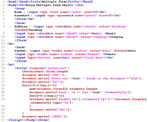 Image result for Form Manipulation Using JavaScript