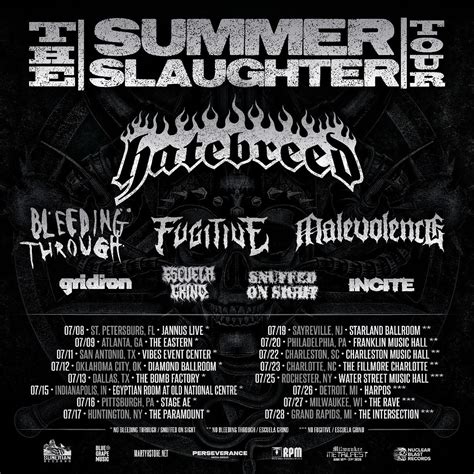 Snuffed on Sight Tour 2026 - Concert Dates & Tickets