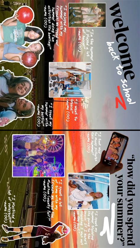 Yearbook 25’ inspo in 2024 | Yearbook layouts, Yearbook themes ...