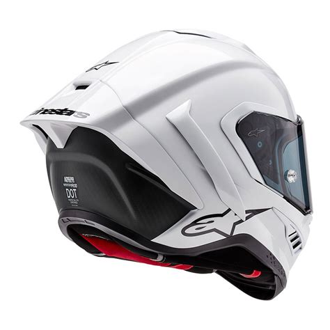 Alpinestars Supertech R10 Solid White Gloss Helmet