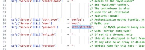 MAMP / WAMP / XAMPP phpMyAdmin Şifresi Değiştirme (2 Adım) - Burak Şahin