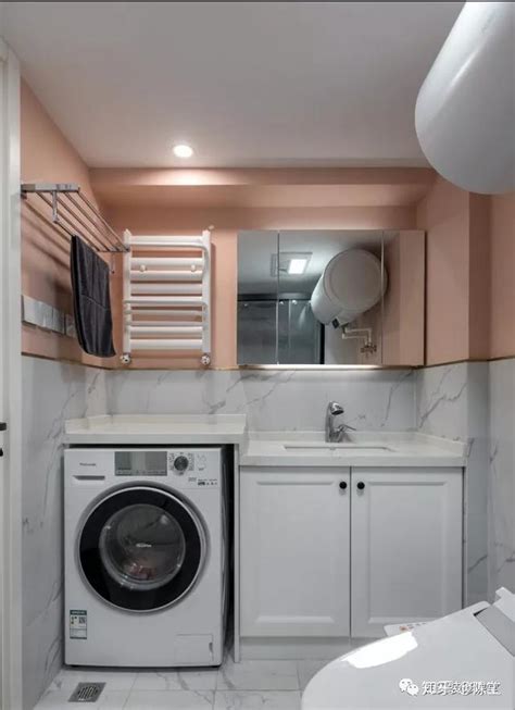 卫生间洗衣机这样放，简洁干净更方便！_房产资讯_房天下