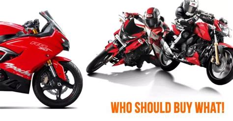 8 types of TVS Apache motorcycles: Who should buy what