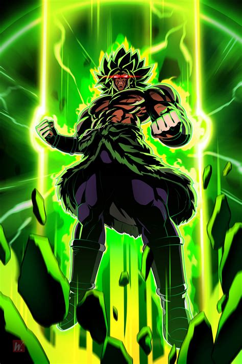 ArtStation - Broly, William Liu | Dragon ball art goku, Anime dragon ...