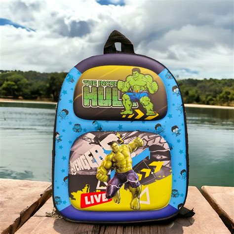 AM5551 Eva Superhero & Cartoon Themed School Bags for Kids – Amd-Deodap