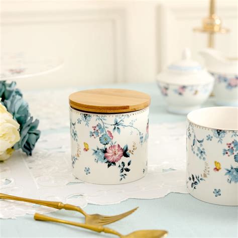 Buy Vigneto Floral Spring Meadows Airtight Storage Canister (1 Pc, 500 ...