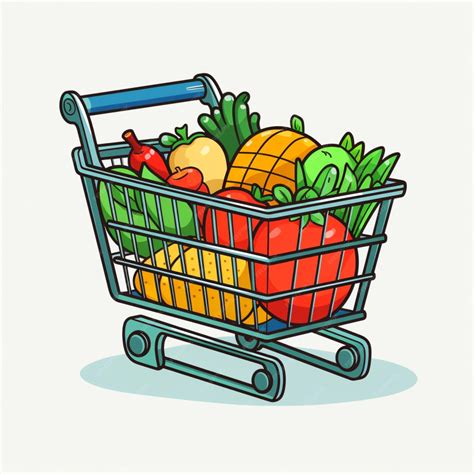 Shopping Cart Cartoon 的图像结果