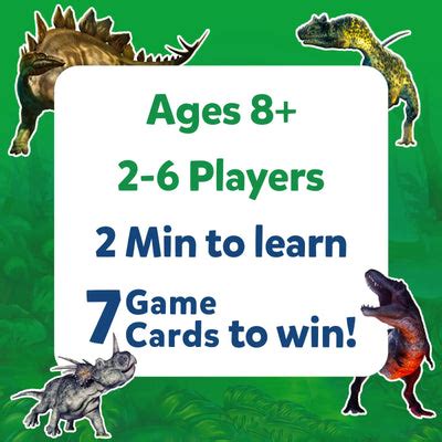 Guess in 10 | Dinosaurs Trivia Card Game | Clue Games for Kids