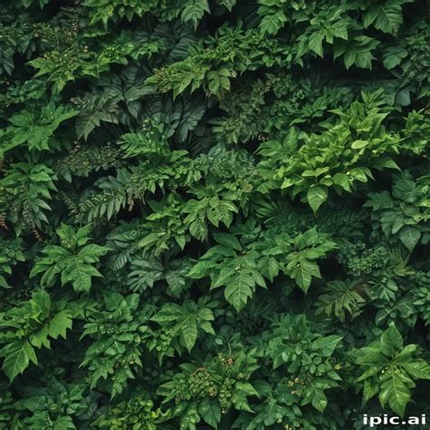 Lush Greenery: A Vibrant Tapestry of Diverse Leafy Plant Life