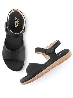 Buy KNOKAP LaSancy Women's Ankle-Strap COMFORT Sandals | Office, Work ...