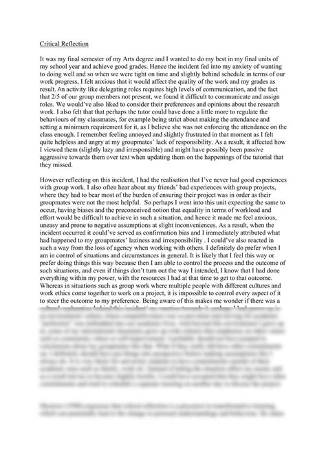 Critical Reflection Assignment 的图像结果