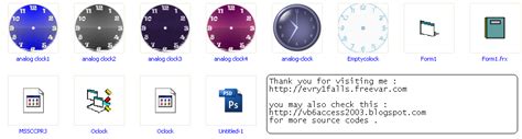 Image result for Visual Basic Clock