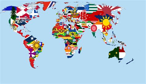 My "ideal" world map. : r/Maps