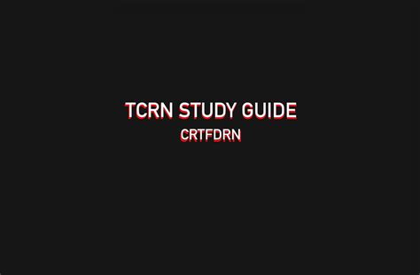 Image result for TCRN® Study Guide Paper Copy TCRN Exam Prep
