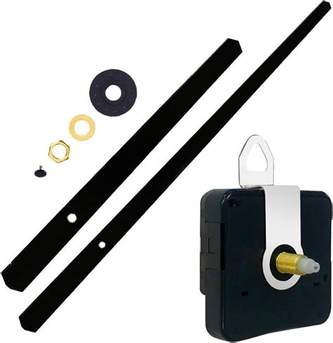 Amazon.com: Quartz DIY Wall Clock Movement Mechanism Set,with 8.3 Inch Long Spade Hands,Battery ...