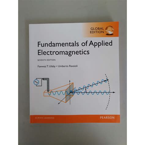 Fundamentals of Applied Electromagnetics, 7th edition | 蝦皮購物
