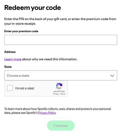 Image result for Spotify Redeem Tutorial