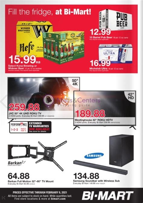 Bi-Mart Weekly Ad - sales & flyers specials - MallsCenters