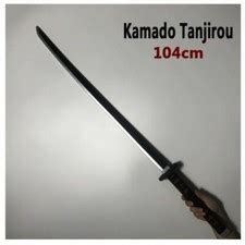 Demon Slayer Kamado Tanjiro Cosplay Armed Katana PU | Ubuy India
