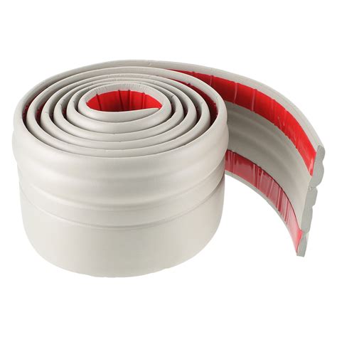 MLINS 1 Roll Peel and Stick Molding Floor Baseboard Trim Self Adhesive ...