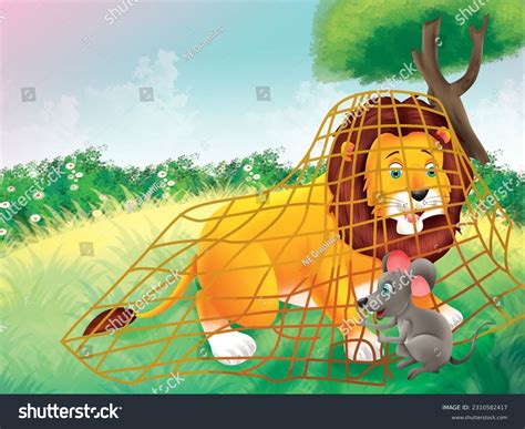 Lion And Mouse Cartoon Images