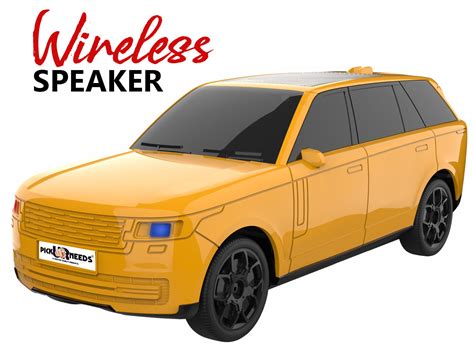 Pick Ur Needs Car Design Wireless Speaker USB / TF Card / FM Support R