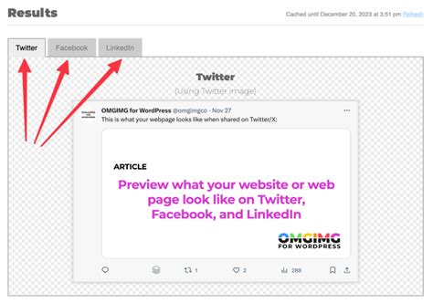 You can't share via social media in preview mode.