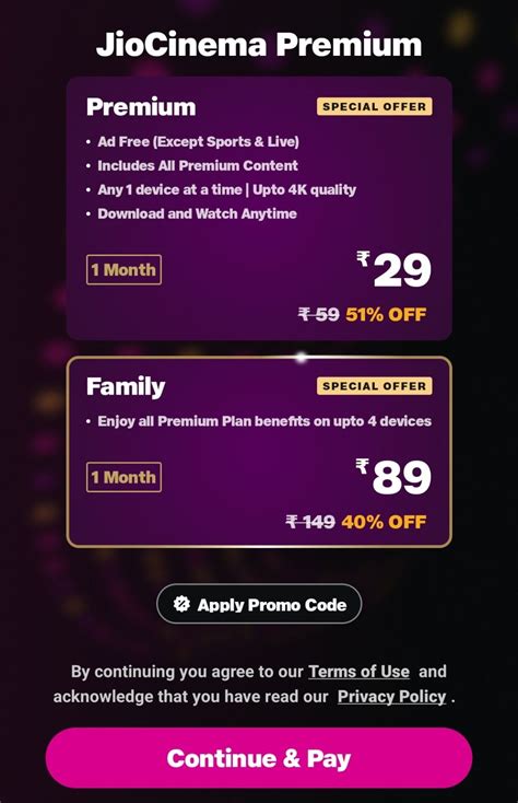 Jio Cinema's monthly premium plan will now be available for ₹29 | જિયો ...