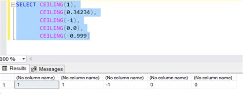 Image result for Ceiling Function in SQL