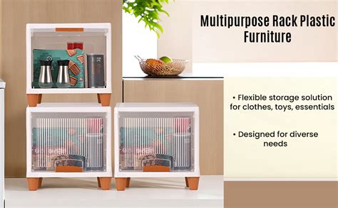 Kuber Industries 2 Unit Modular Cabinet Storage Organizer | Foldable ...