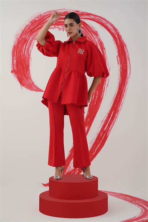 barcelona top- red – Love Choje