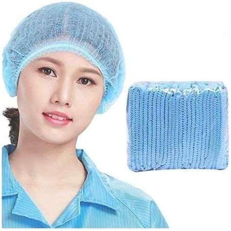 HOME REPUBLIC -Disposable Work CAP Food Cap Chef Hat Dust Cap Set of ...
