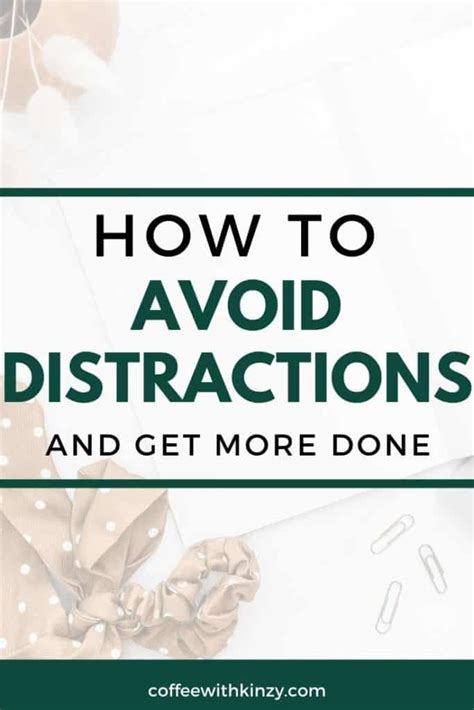 Image result for How Can I Avoid Distractions