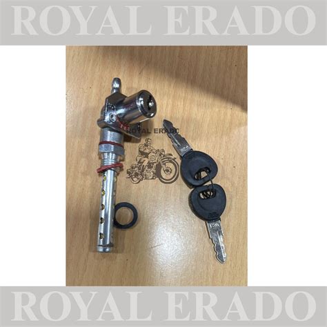 Royal enfield old model petrol tap fuel tap lock type so that no one c ...